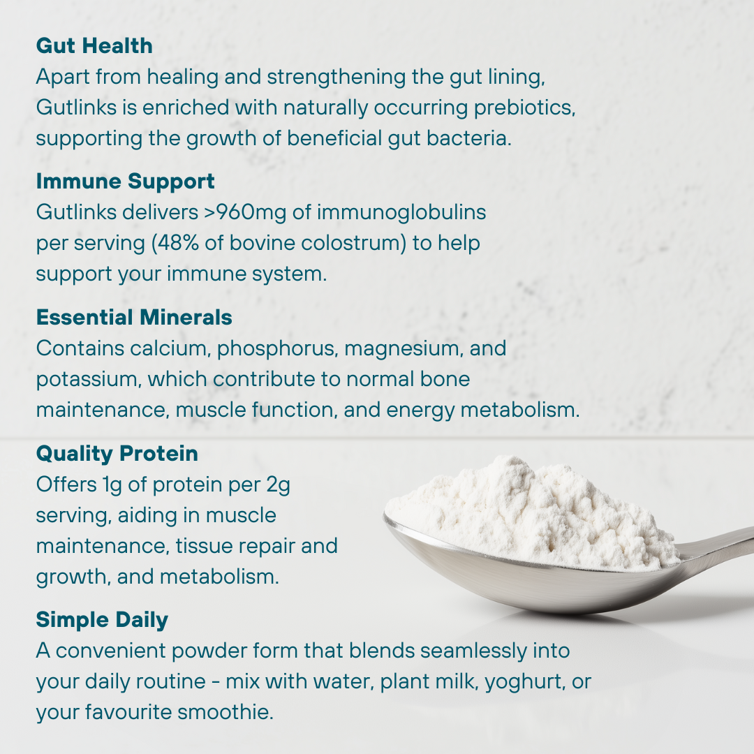 Gutlinks Colostrum benefits